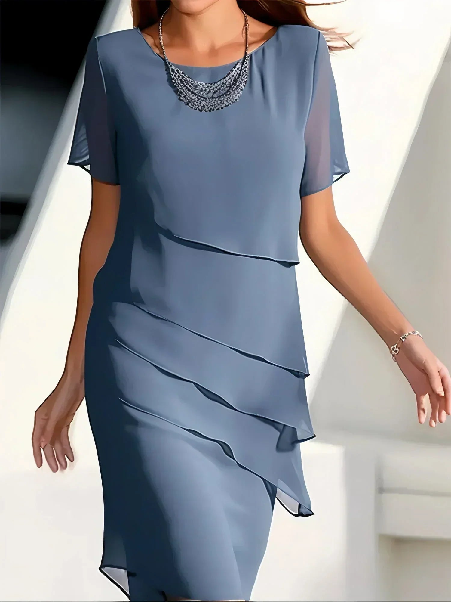 Women's Elegant Summer Dress Comfort - VibreMode