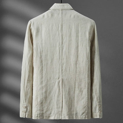 Luxury Italian Style Linen Jacket