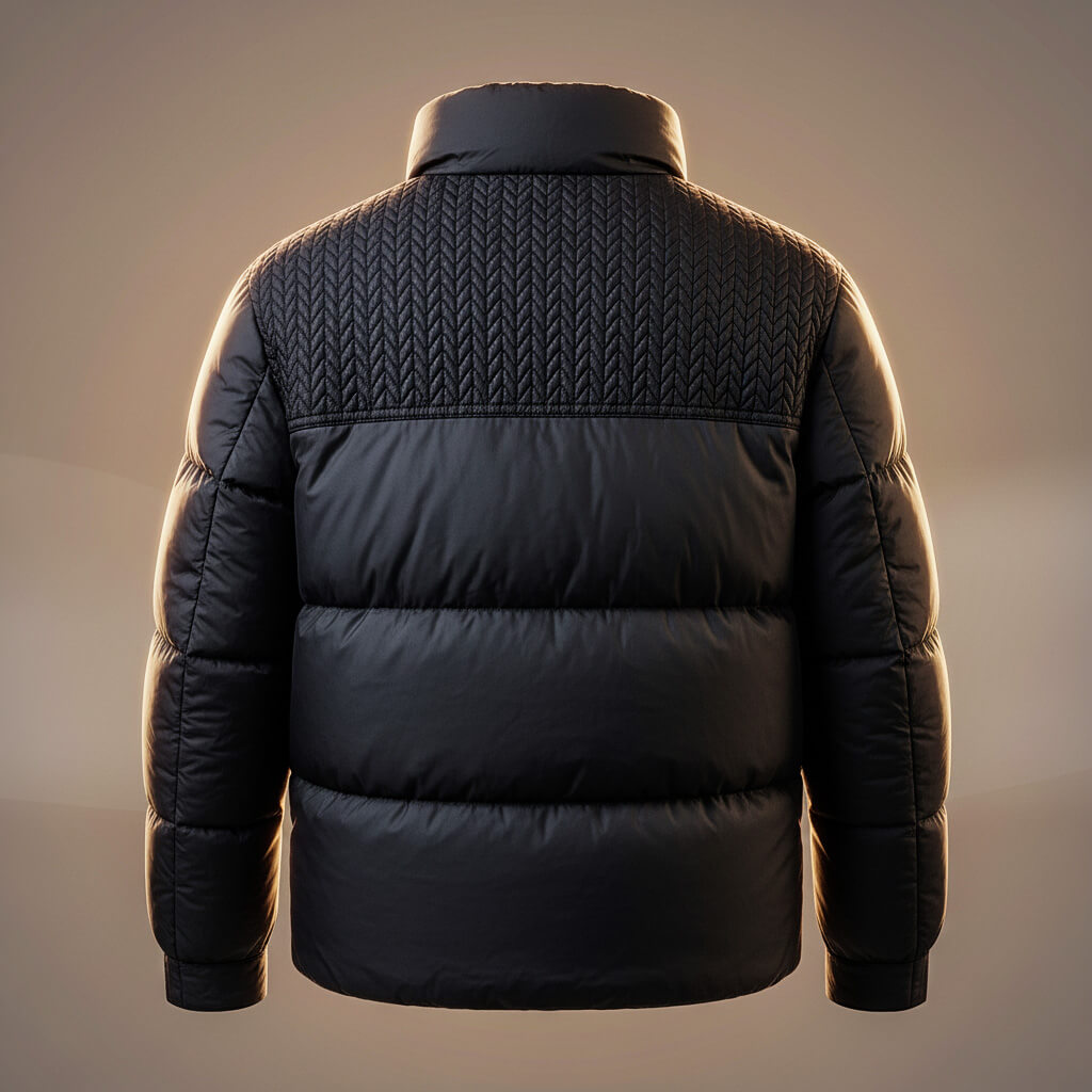 Warm Padded Down Filled Winter Coat