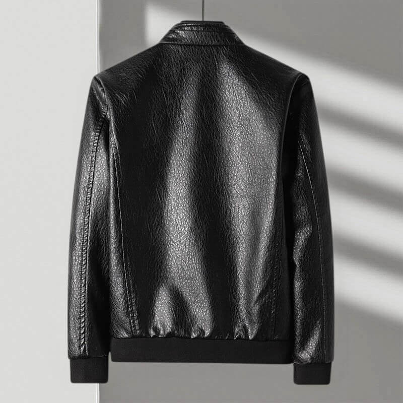 Premium Black Leather Biker Jacket
