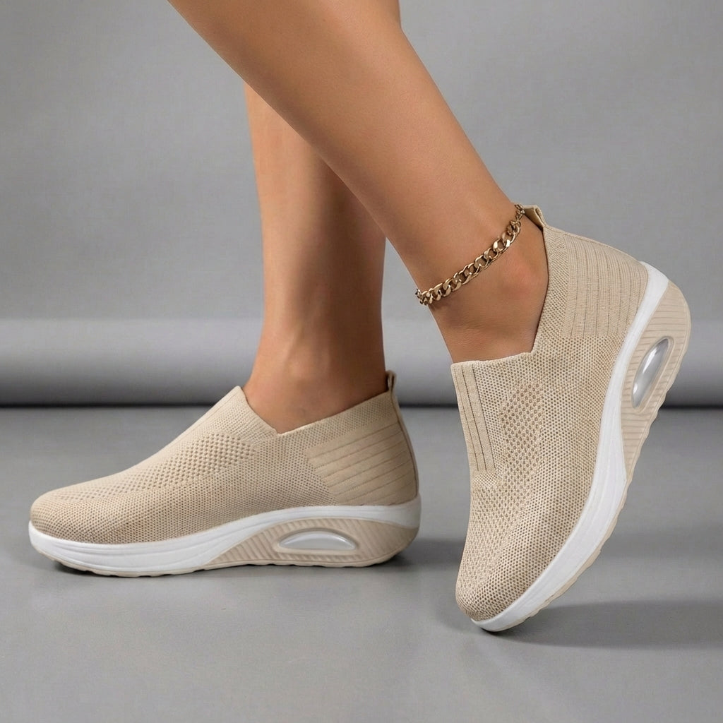 Women's Orthopedic Slip-On Shoes Knit Mesh