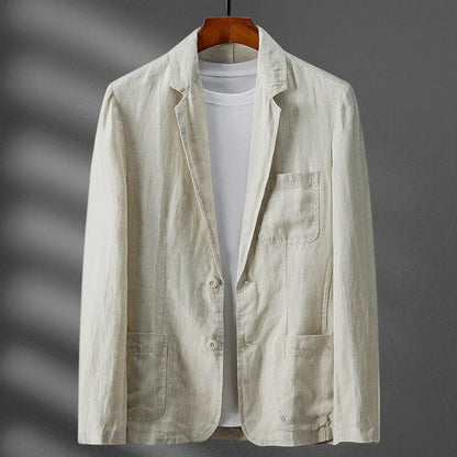 Luxury Italian Style Linen Jacket