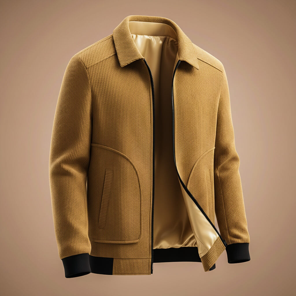 Luxury Textured Corduroy Blazer