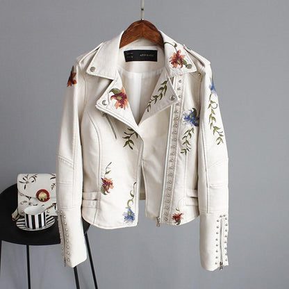 Women's Floral Print Summer Jacket - VibreMode