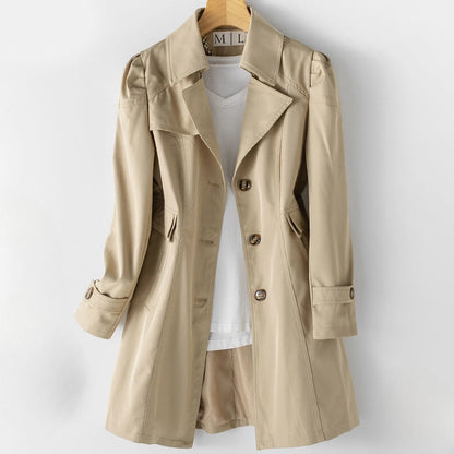 Women's Trench Coat Bella Vita Water Resistant - VibreMode