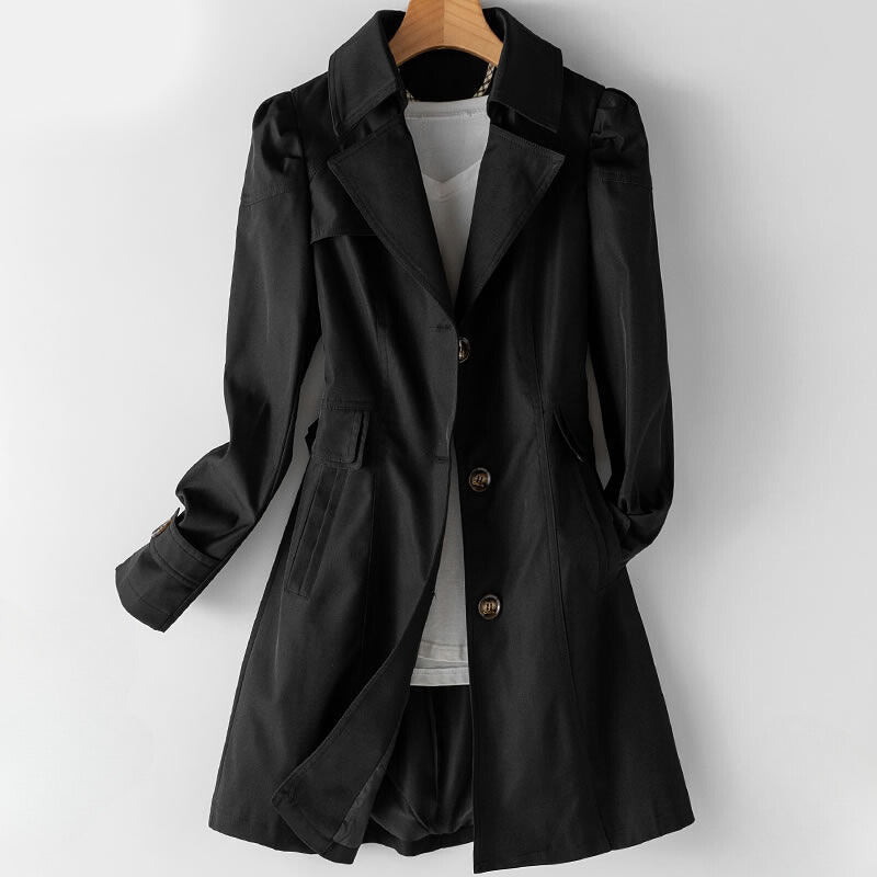 Women's Trench Coat Bella Vita Water Resistant