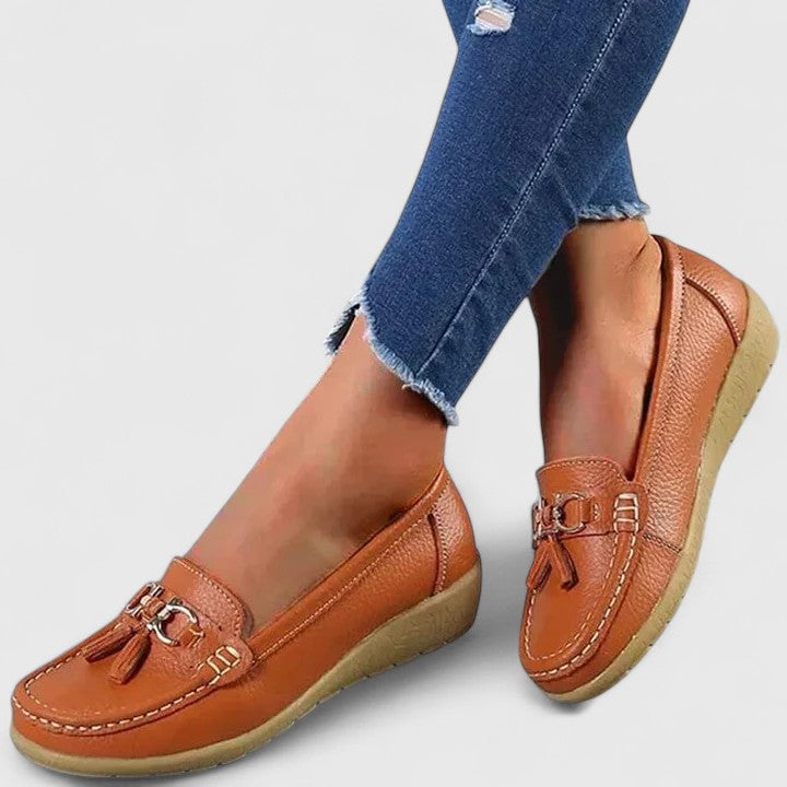 Comfortable Women's Slip-On Loafers with Soft Insoles