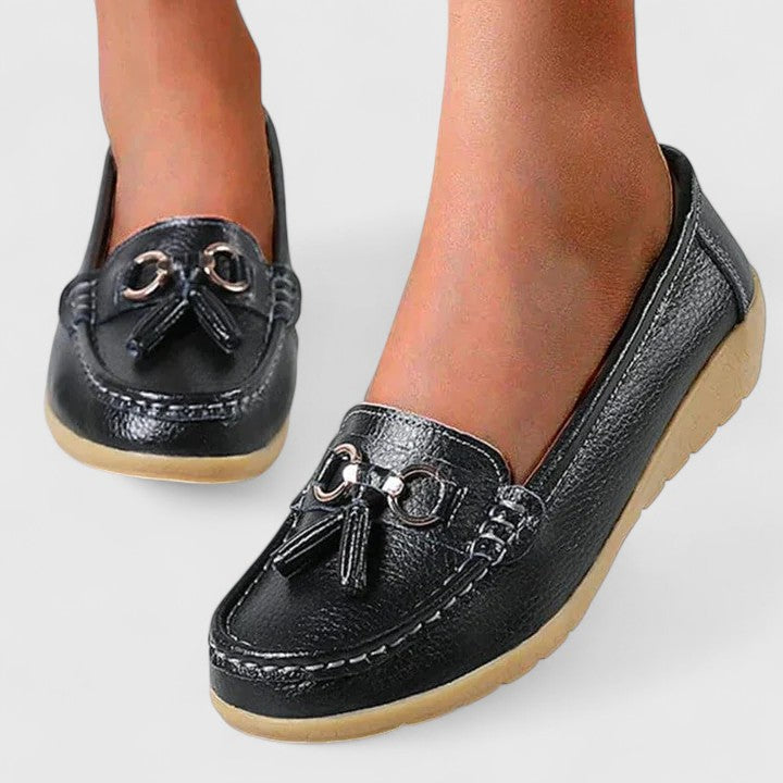 Comfortable Women's Slip-On Loafers with Soft Insoles