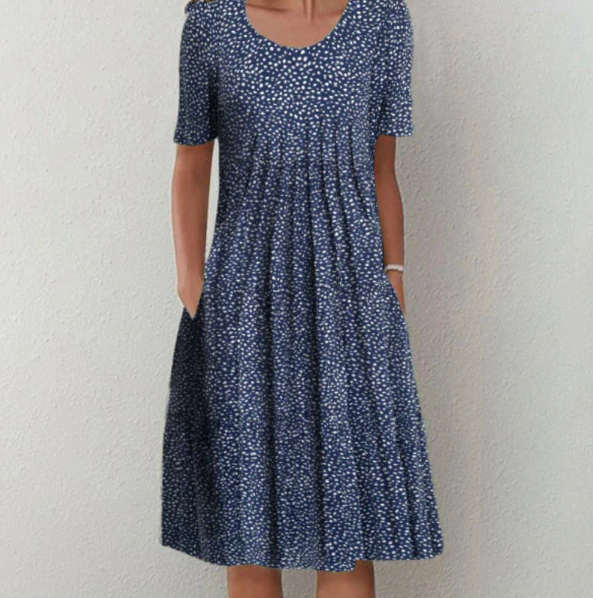 Women's Midi Patterned Dress