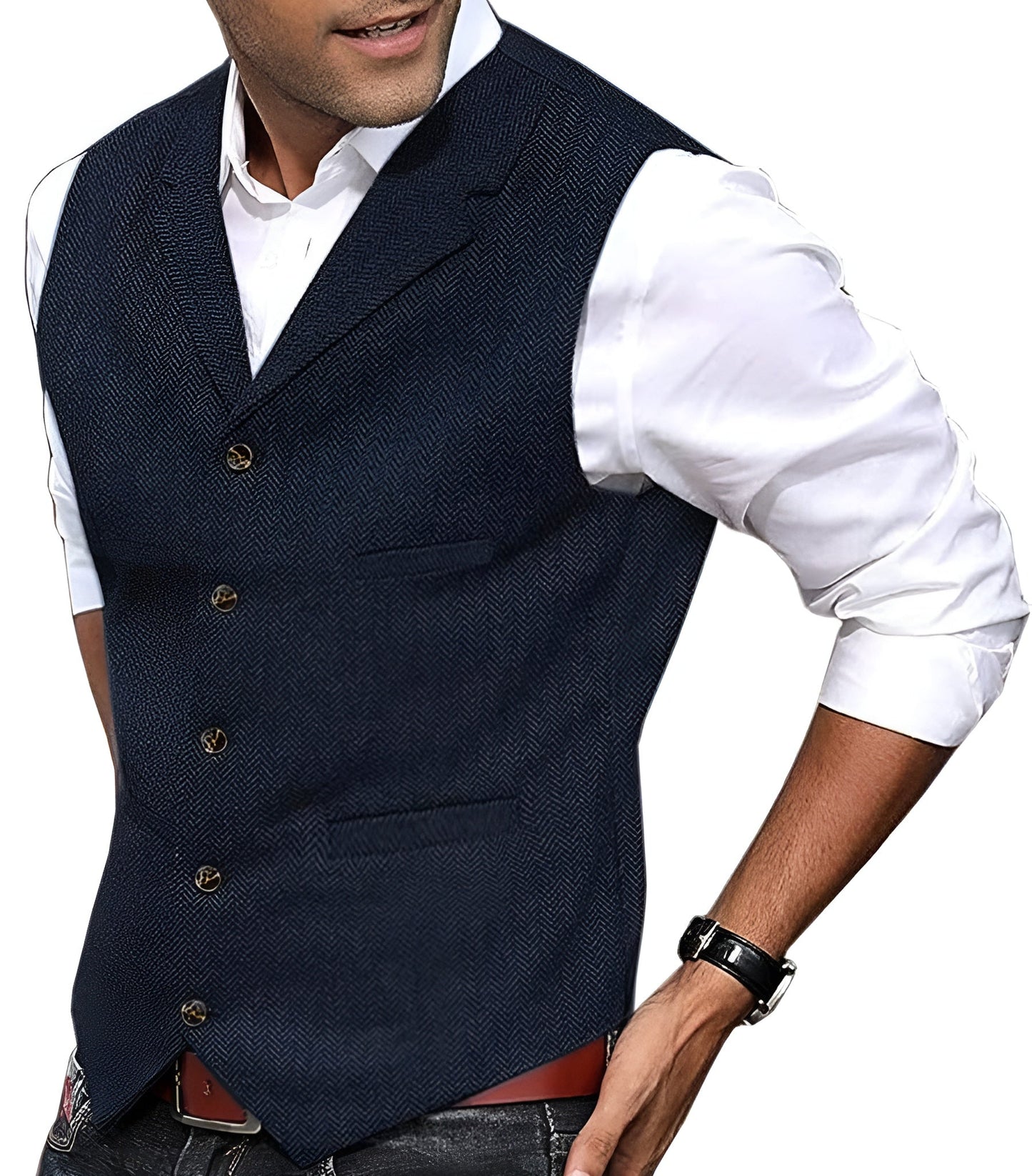 Vintage Mens Gilet