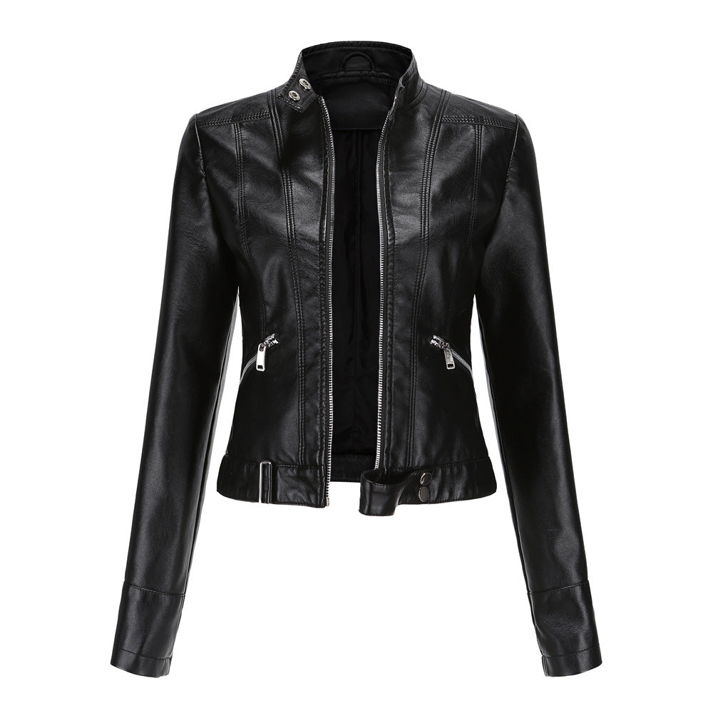 Ladies Lightweight Spring Zipper Jacket - VibreMode