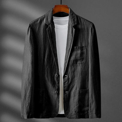 Luxury Italian Style Linen Jacket