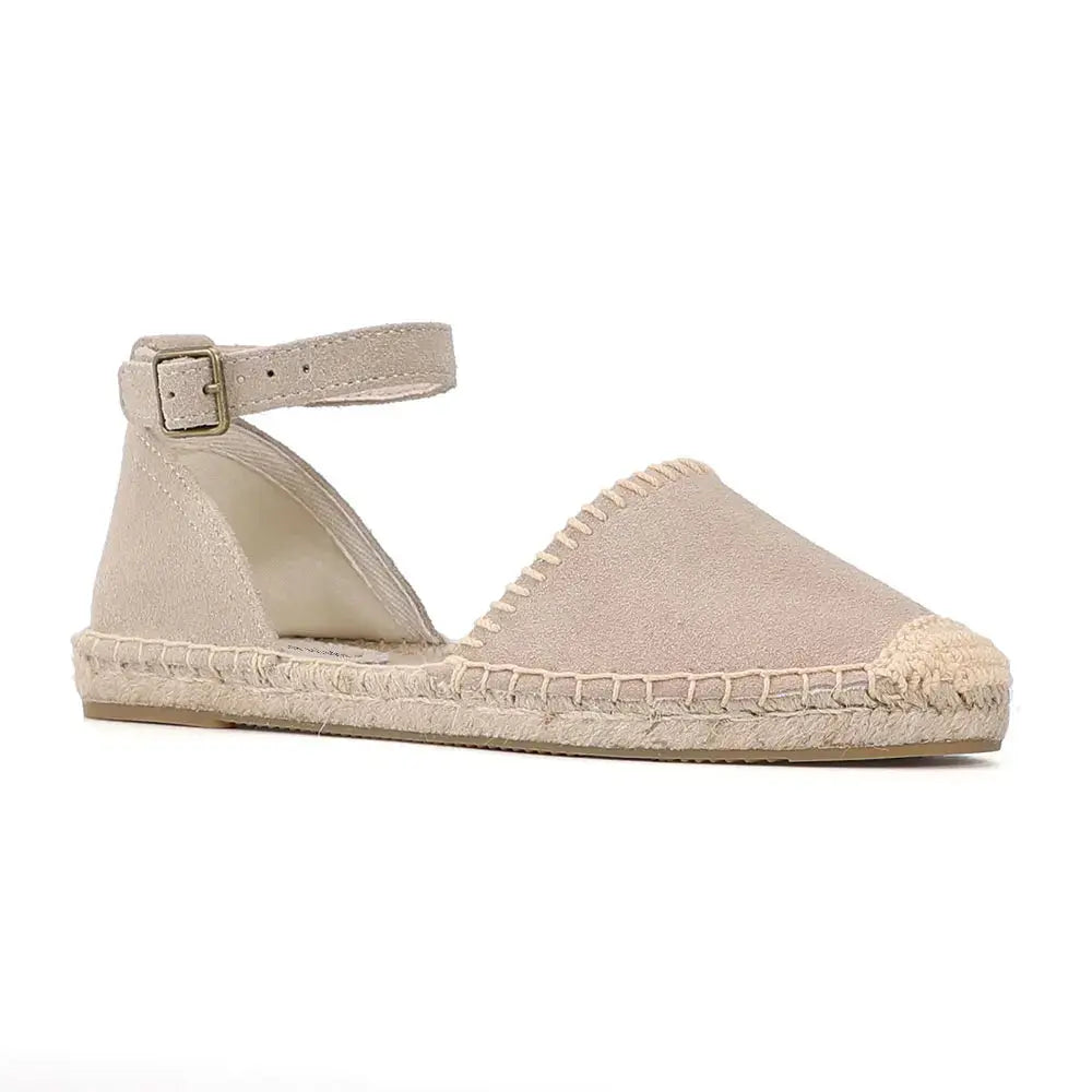 Women's Espadrille Flat Shoes Comfortable Design - VibreMode