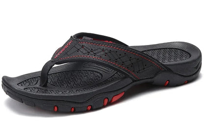 Comfortable Men's Sports Flip Flops with Arch Support Sandals