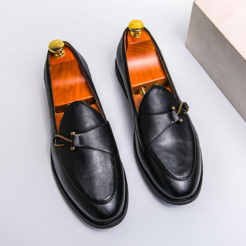 Classic Slip On Leather Shoes