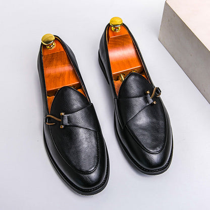 Classic Slip On Leather Shoes