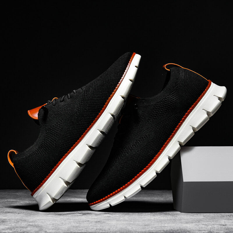 Lightweight Airy Lace Up Sneakers