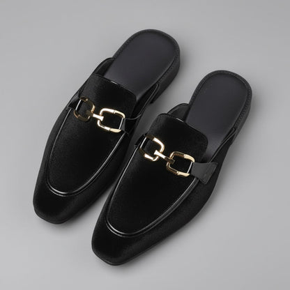 Velvet Mule Loafers - Jack Hafford