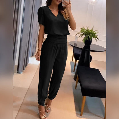 Women's Printed Jumpsuit - VibreMode