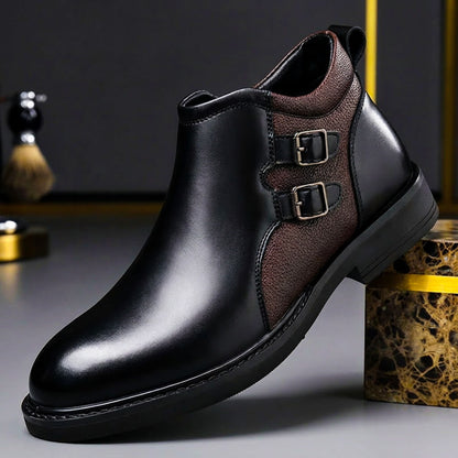 Classic Genuine Leather Ankle Boots