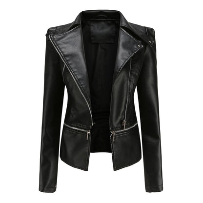 Women's Genuine Leather Jacket - VibreMode
