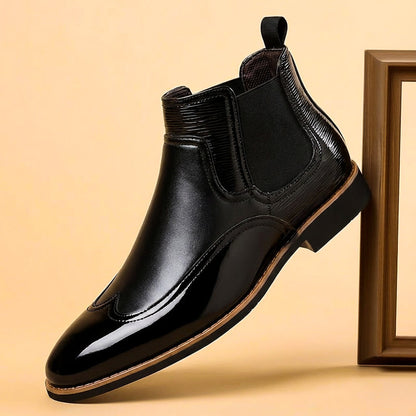 Classic Premium Leather Ankle Boots