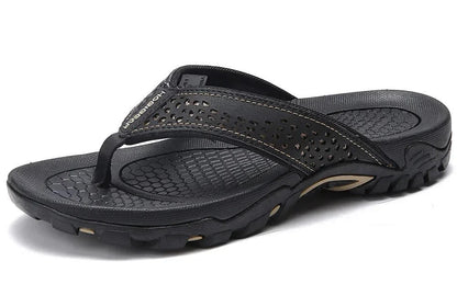 Comfortable Men's Sports Flip Flops with Arch Support Sandals