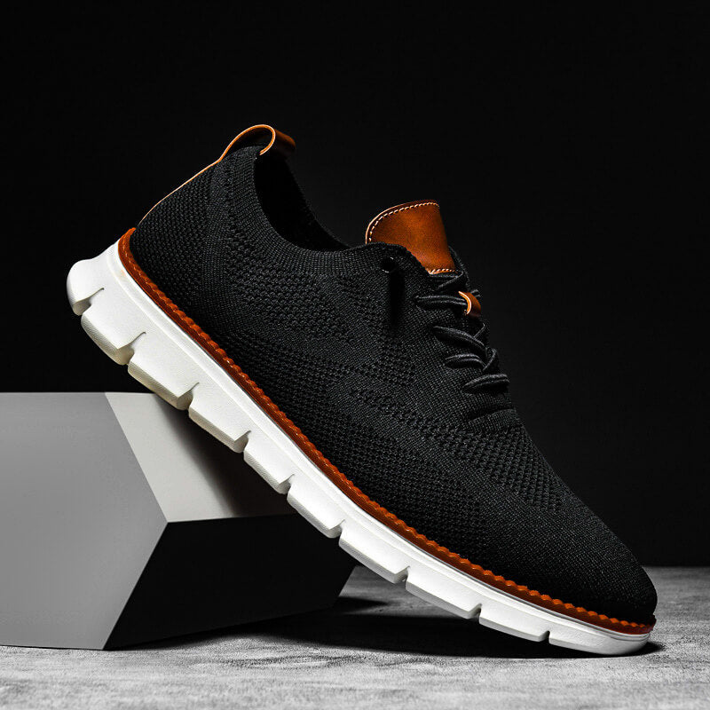 Lightweight Airy Lace Up Sneakers
