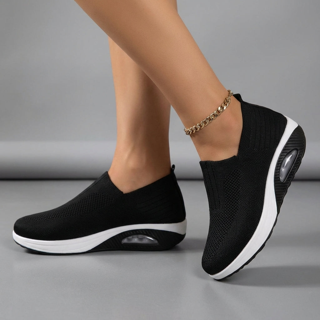 Women's Orthopedic Slip-On Shoes Knit Mesh - VibreMode