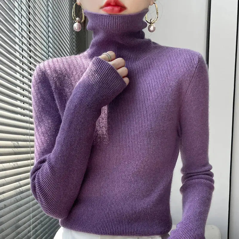 Black Turtleneck Sweater for Women – Cozy & Effortlessly Stylish 9