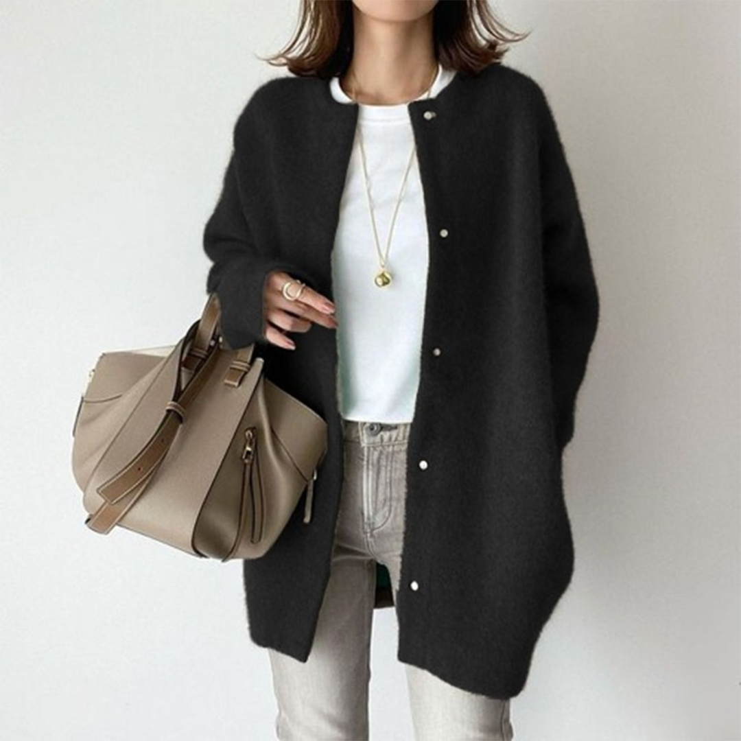 Kimberly | Women’s Elegant Relaxed Fit Warm Winter Cardigan Caliboot