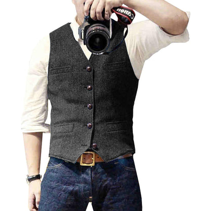 Men's Denim Vest
