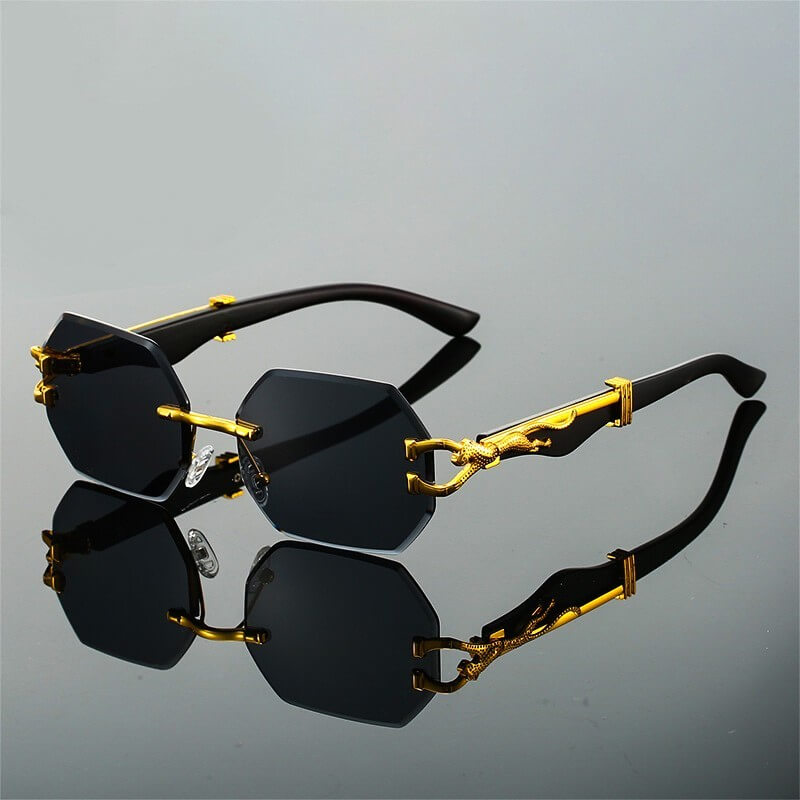 Classic Round Leopard Sunglasses