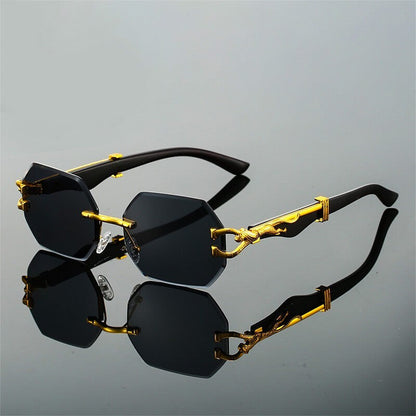 Classic Round Leopard Sunglasses