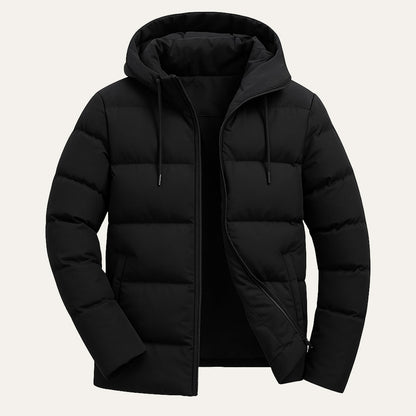 Men's Waterproof Parka Hooded Puffer Jacket