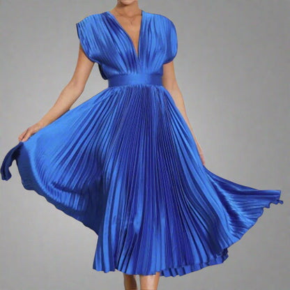 Samantha Women's Midi Dress Elegant Occasion Wear