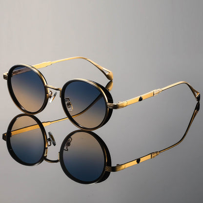 Classic Circular Vintage Sunglasses