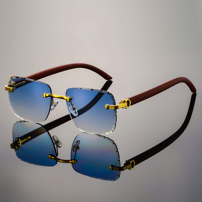 Classic Frameless Vintage Sunglasses