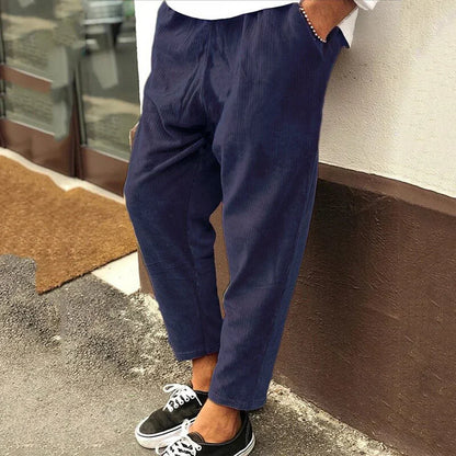 Clyde Men's Corduroy Pants Timeless Comfortable - VibreMode