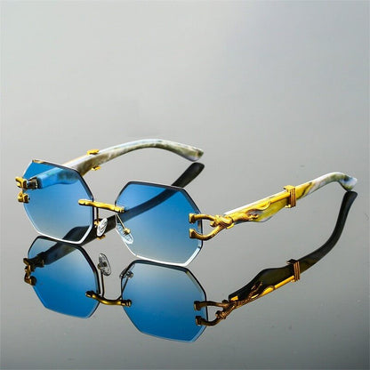 Classic Round Leopard Sunglasses - VibreMode