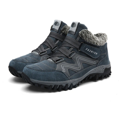Women's Ankle Boots Hook Strap Lug Sole Design