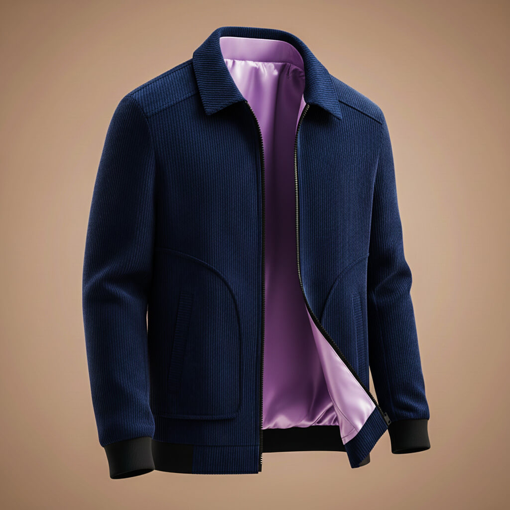 Luxury Textured Corduroy Blazer