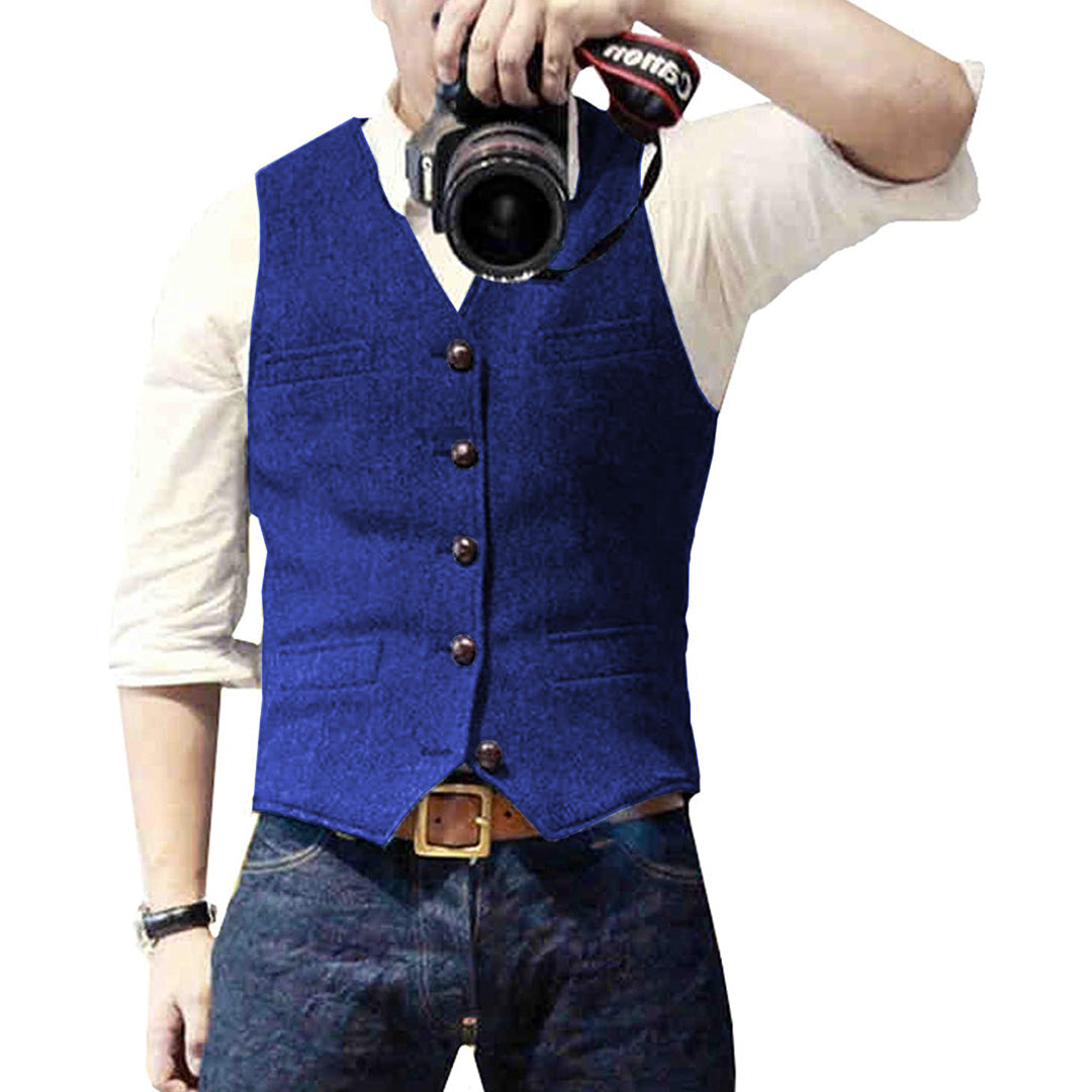Men's Denim Vest