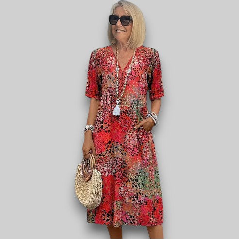 Vera Floral Sundress - VibreMode