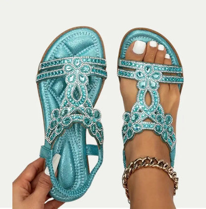 Women's Bohemian Summer Sandals Comfortable - VibreMode