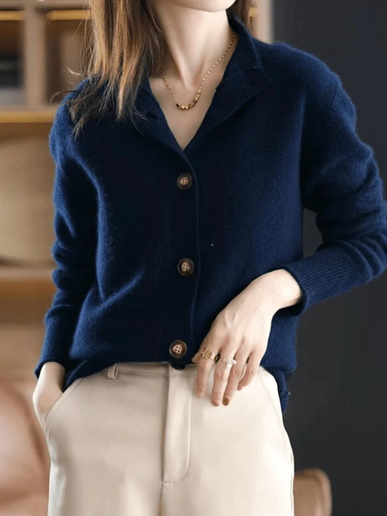 Cozy Crew Neck Knit Sweater