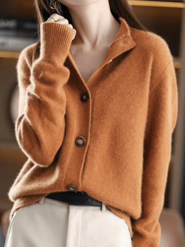 Cozy Crew Neck Knit Sweater