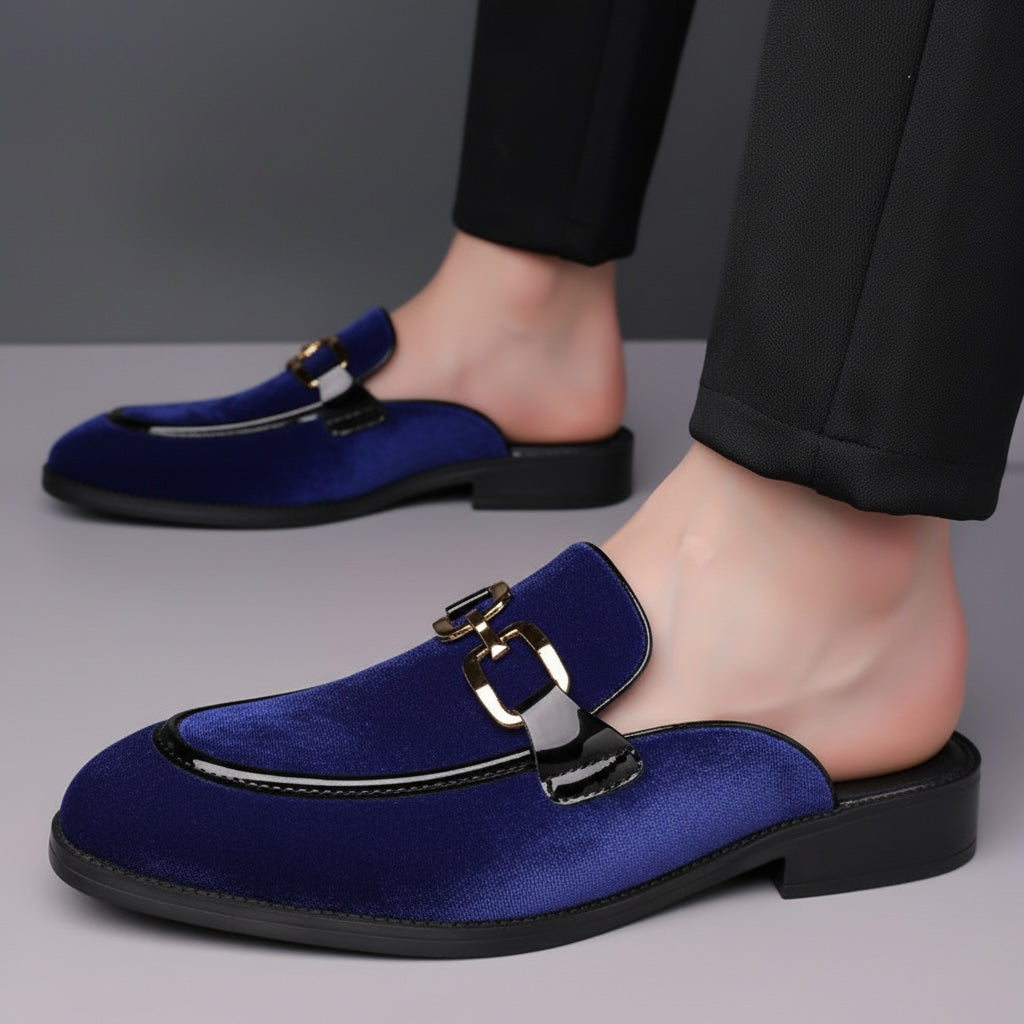 Velvet Mule Loafers - Jack Hafford