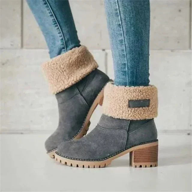 Kie Ankle High Leather Boots