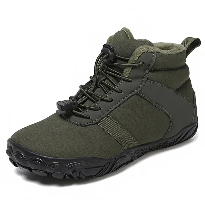 Warm Insulated Waterproof Kids Snow Boots Wide Fit
